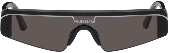 Photo: Balenciaga Black Shied Sunglasses