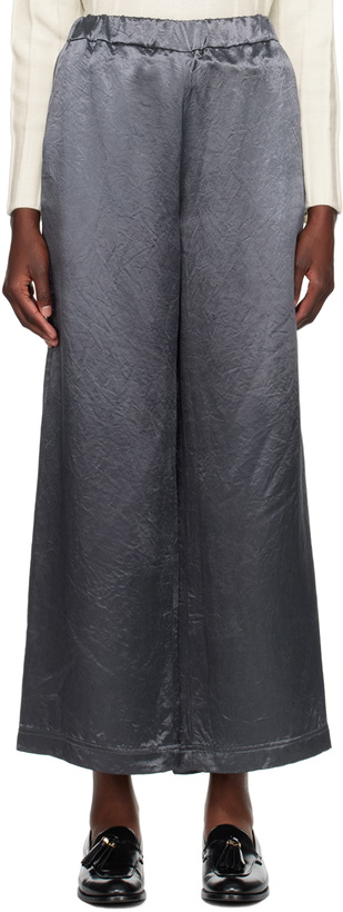 Photo: Max Mara Leisure Gray Acanto Trousers