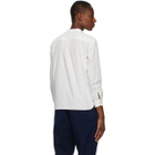 Blue Blue Japan White Vintage Dobby Shirt
