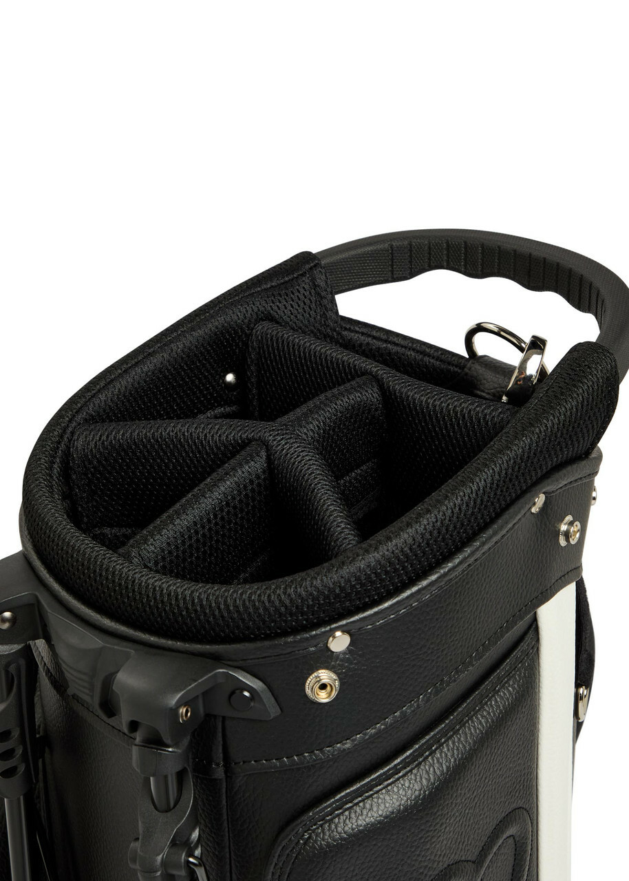 Malbon Malbon Embroidered Faux Leather Golf Cart bag - Black - One Size