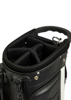 Malbon Malbon Embroidered Faux Leather Golf Cart bag - Black - One Size