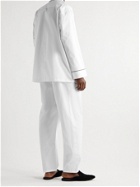 PAUL STUART - Cotton-Poplin Pyjama Set - White