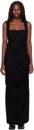 Paris Georgia Black 09 Raf Midi Dress