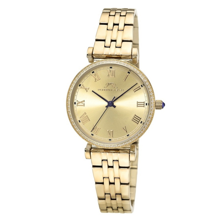 Photo: Porsamo Bleu Emma Quartz Gold Dial Ladies Watch 1411BEMS