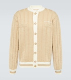 King & Tuckfield Striped wool cardigan