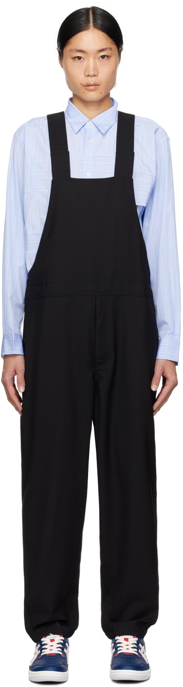 Photo: Comme des Garçons Shirt Black Zip Overalls