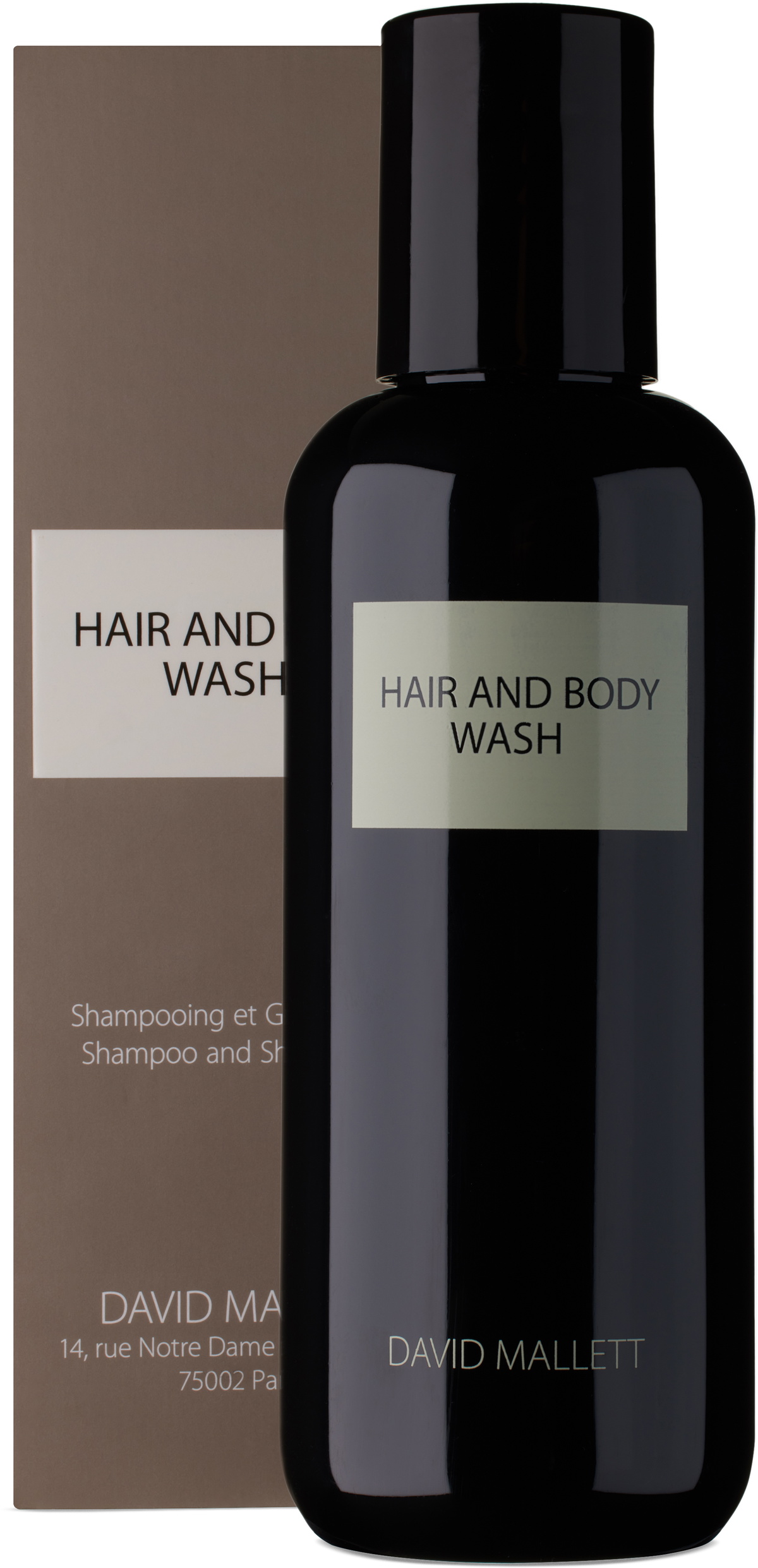 DAVID MALLETT Hair & Body Wash, 250 mL