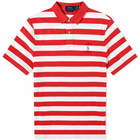 Polo Ralph Lauren Men's Bold Stripe Polo Shirt in Red/White