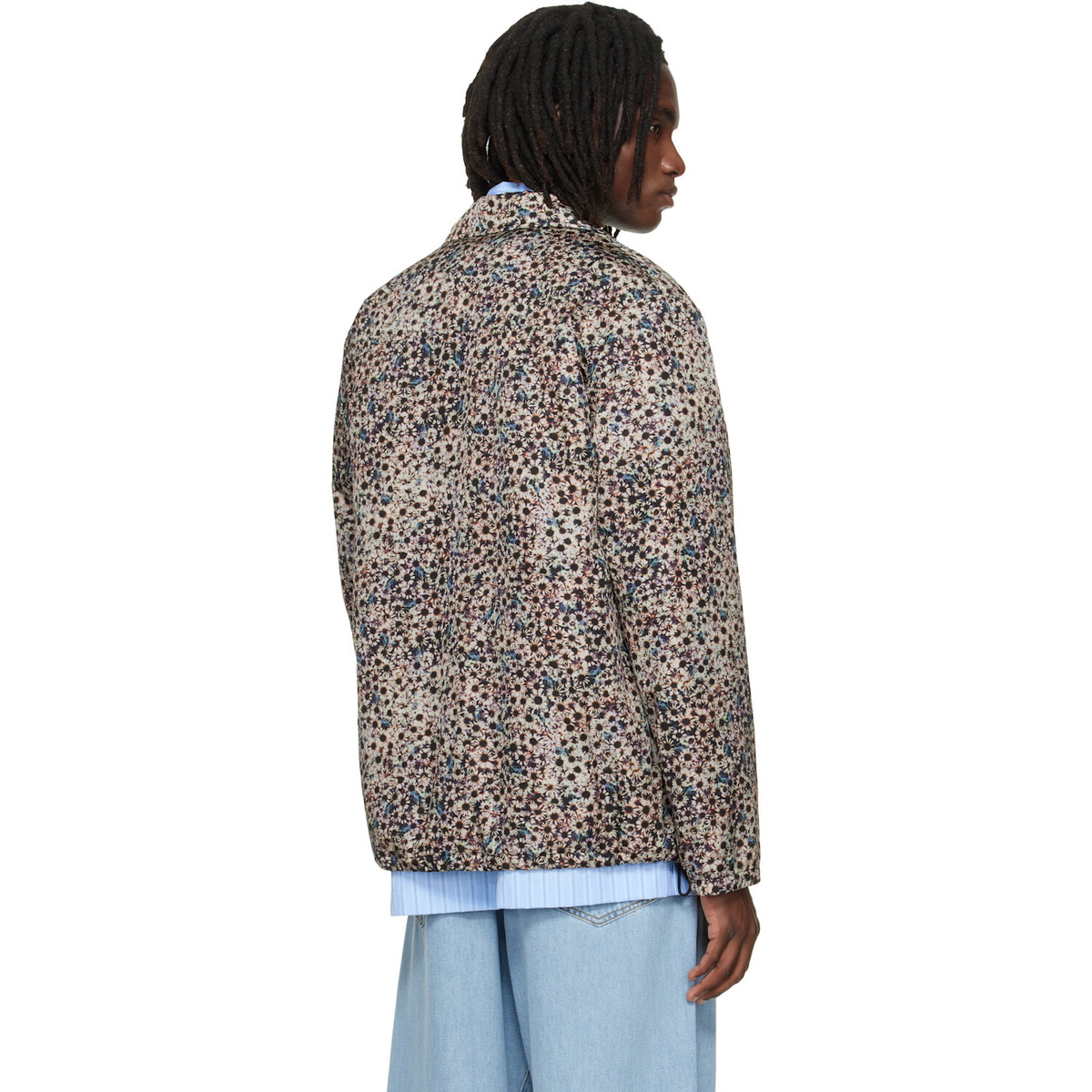 Dries Van Noten Multicolor Floral Jacket