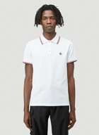 Logo Polo Shirt in White