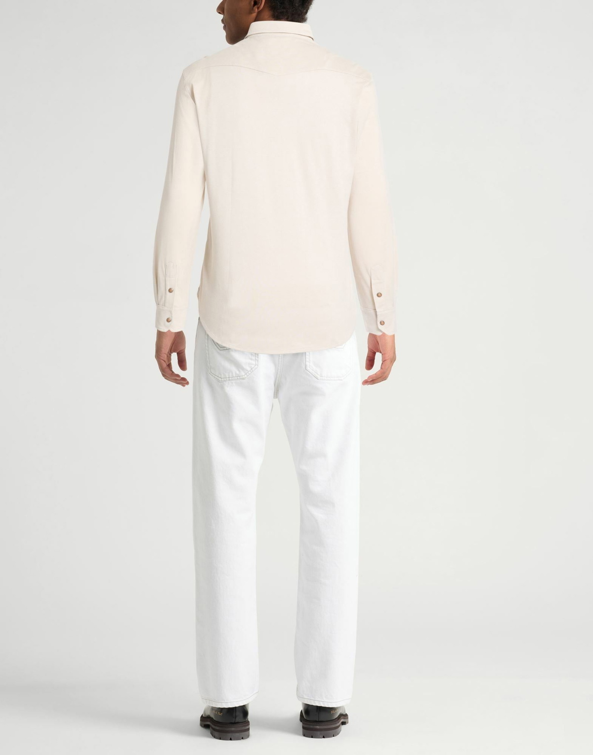 Eleventy Mens Shirt in Beige