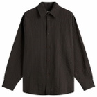 Sage Nation Men's Chisholm Check Shirt in Navy Brown Check