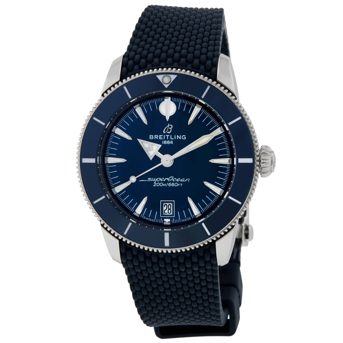 Breitling Superocean Heritage Automatic Blue Dial Mens Watch AB3111161C1S1