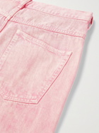ISABEL MARANT - Jackomosr Washed-Denim Jeans - Pink