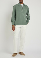 Officine Générale Jordy Cotton-twill Shirt Light Green