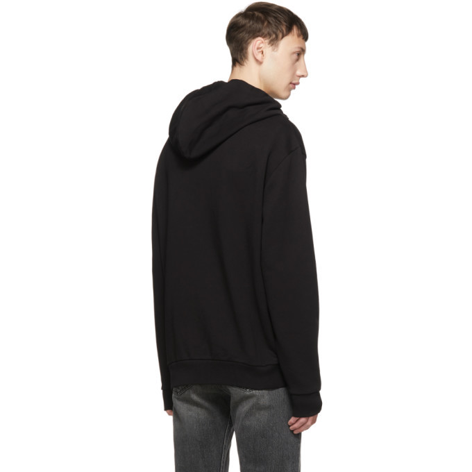 Maison Margiela Black 5-Zip Hoodie Maison Margiela