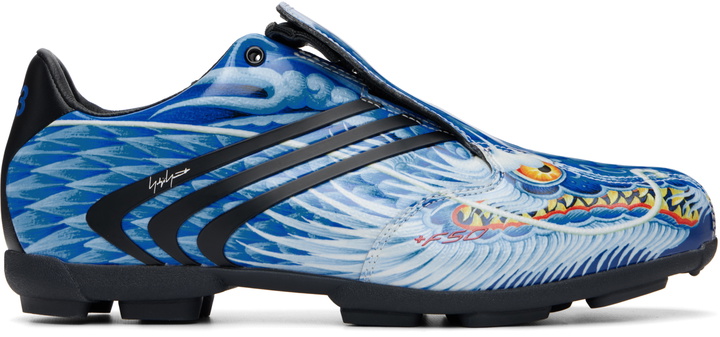 Photo: Y-3 Blue F50 Beast Sneakers