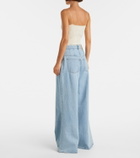 Nina Ricci High-rise wide-leg jeans