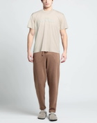 Sunnei Mens T-shirt in Beige