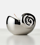 L'Objet x Jessica McCormack stainless steel caviar dish and spoon set