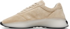 Fear of God Beige Suede Vintage Runner Sneakers