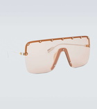 Gucci - Mask-frame sunglasses