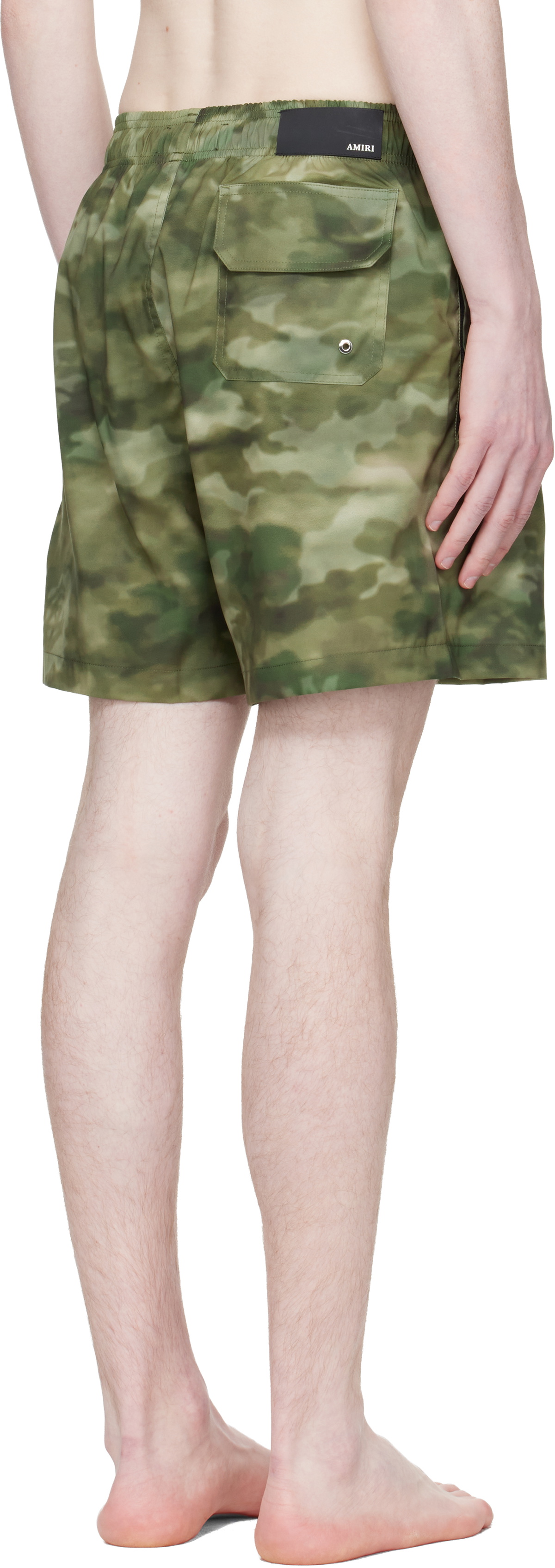 AMIRI Kahki Camo MA Swim Shorts