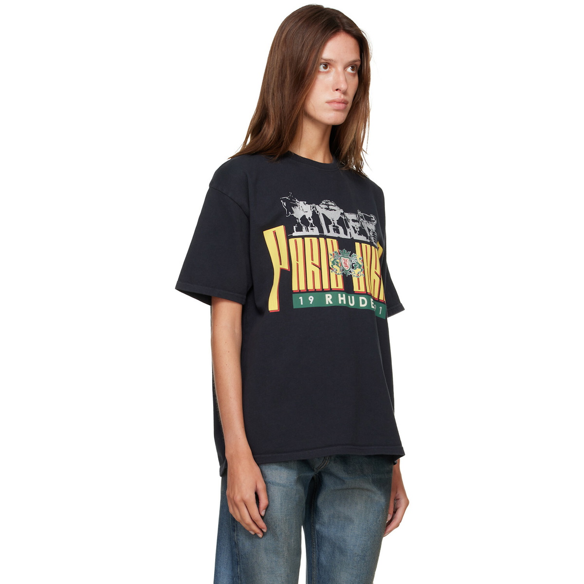 Rhude Black 'Rhude Trofeo' T-shirt