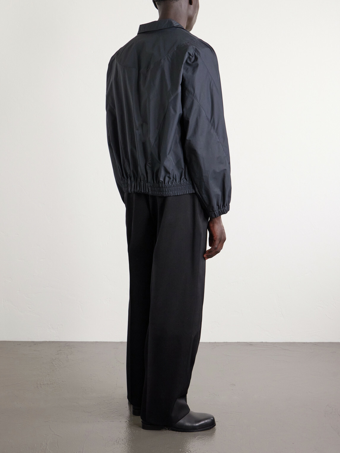 Givenchy - Cotton-Blend Shell Blouson Jacket - Black
