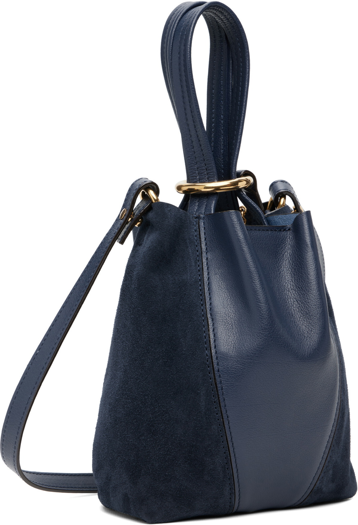 Chloé Navy Small 'Chloé Spin' Tote
