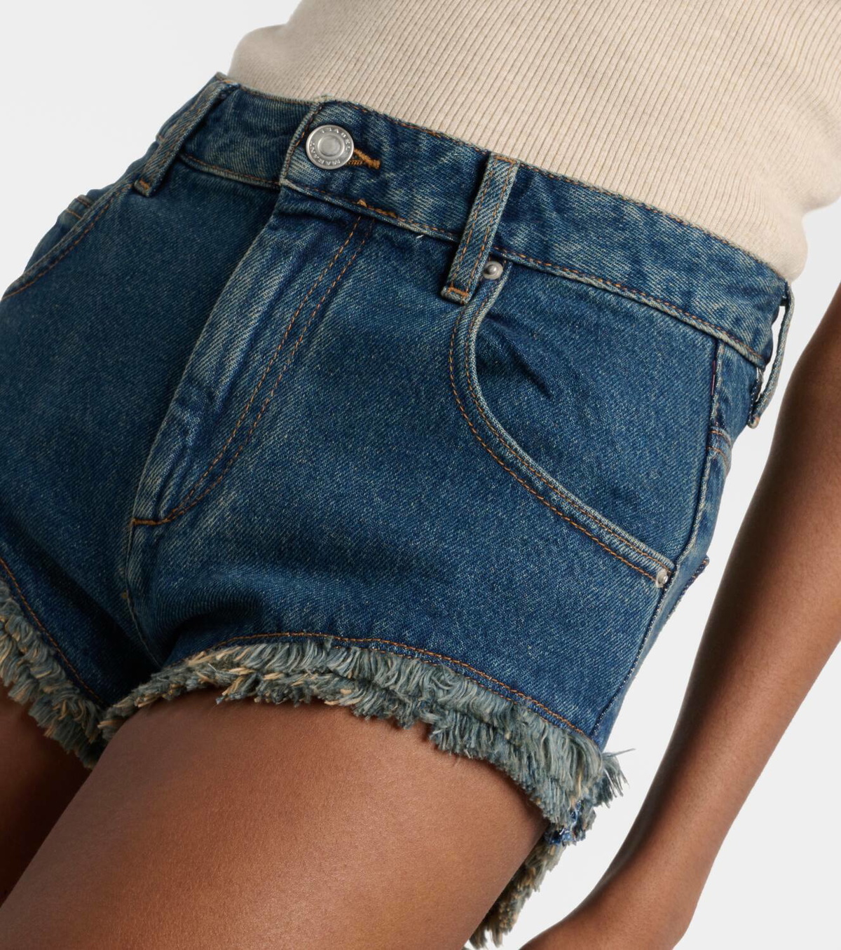 Isabel Marant Men's Bermuda Shorts Jayah Beige