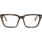 Off-White Brown Style 8I Glasses