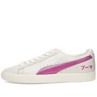 Puma Men's Clyde Tokyo VM Sneakers in Sedate Grey/Pinktastic