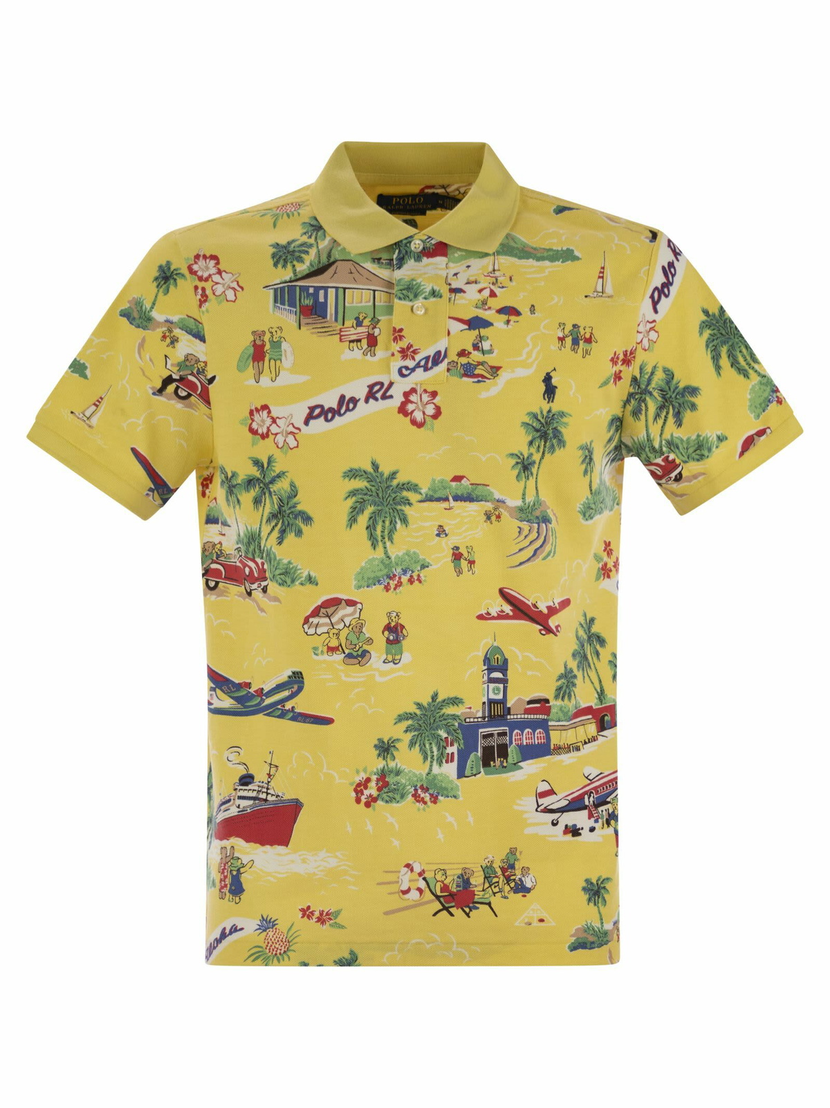 Polo Ralph Lauren Polo Bear Custom Slim-fit Pique Polo Polo