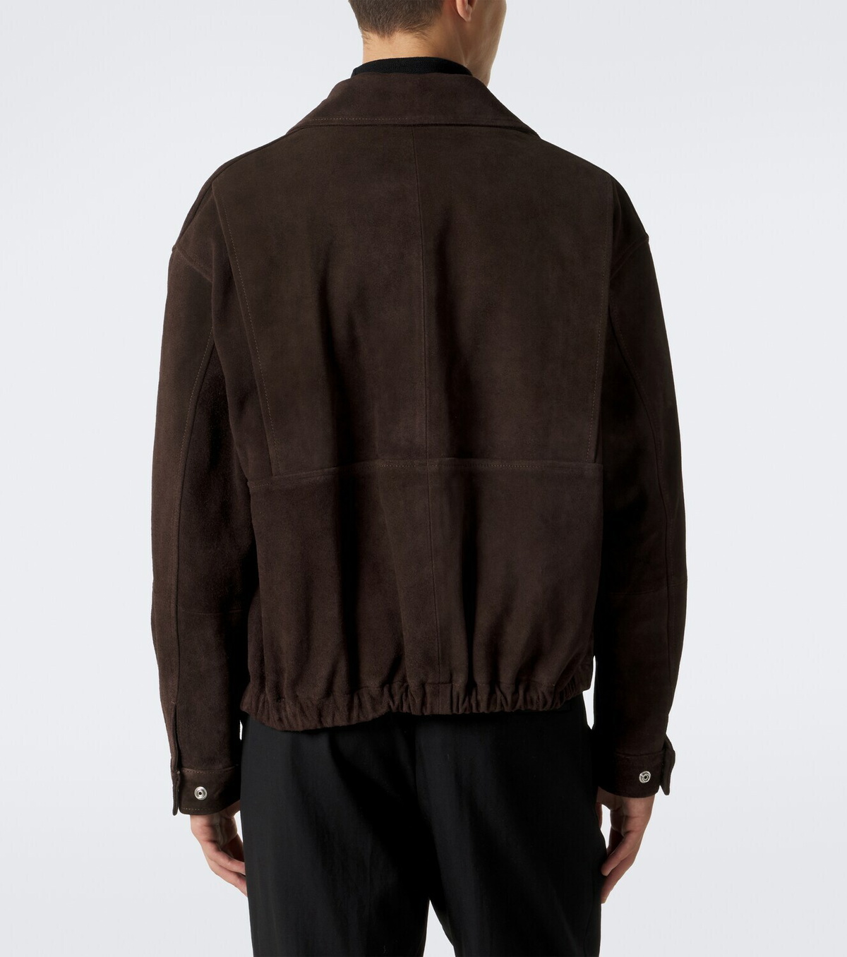 Arma Maddox suede blouson jacket