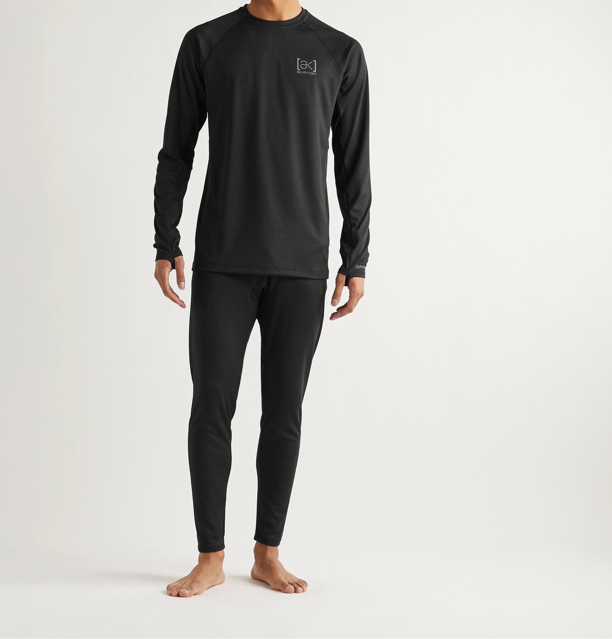 Burton ak Helium Slim Fit Polartec Power Grid Ski Base Layer