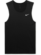 Nike Training - Ready Logo-Print Dri-FIT Tank Top - Black