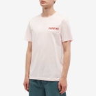 Marni Men's Stitch Logo T-Shirt in Pink Gummy