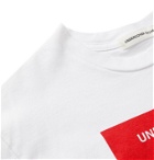 Undercover - Printed Cotton-Jersey T-Shirt - White