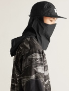 WTAPS - FaceHugger Convertible Logo-Appliquéd SUPPLEX Shell Cap and Mask - Black