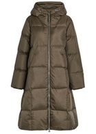 Varley Katya Hooded Padded Nylon Coat Olive