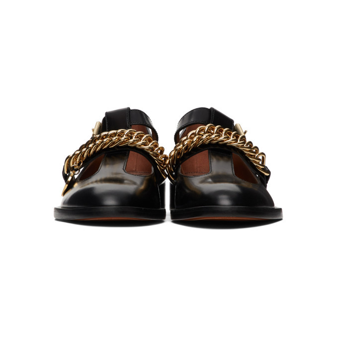 Givenchy Black Chain Baby Mary Jane Flats Givenchy display picture 1