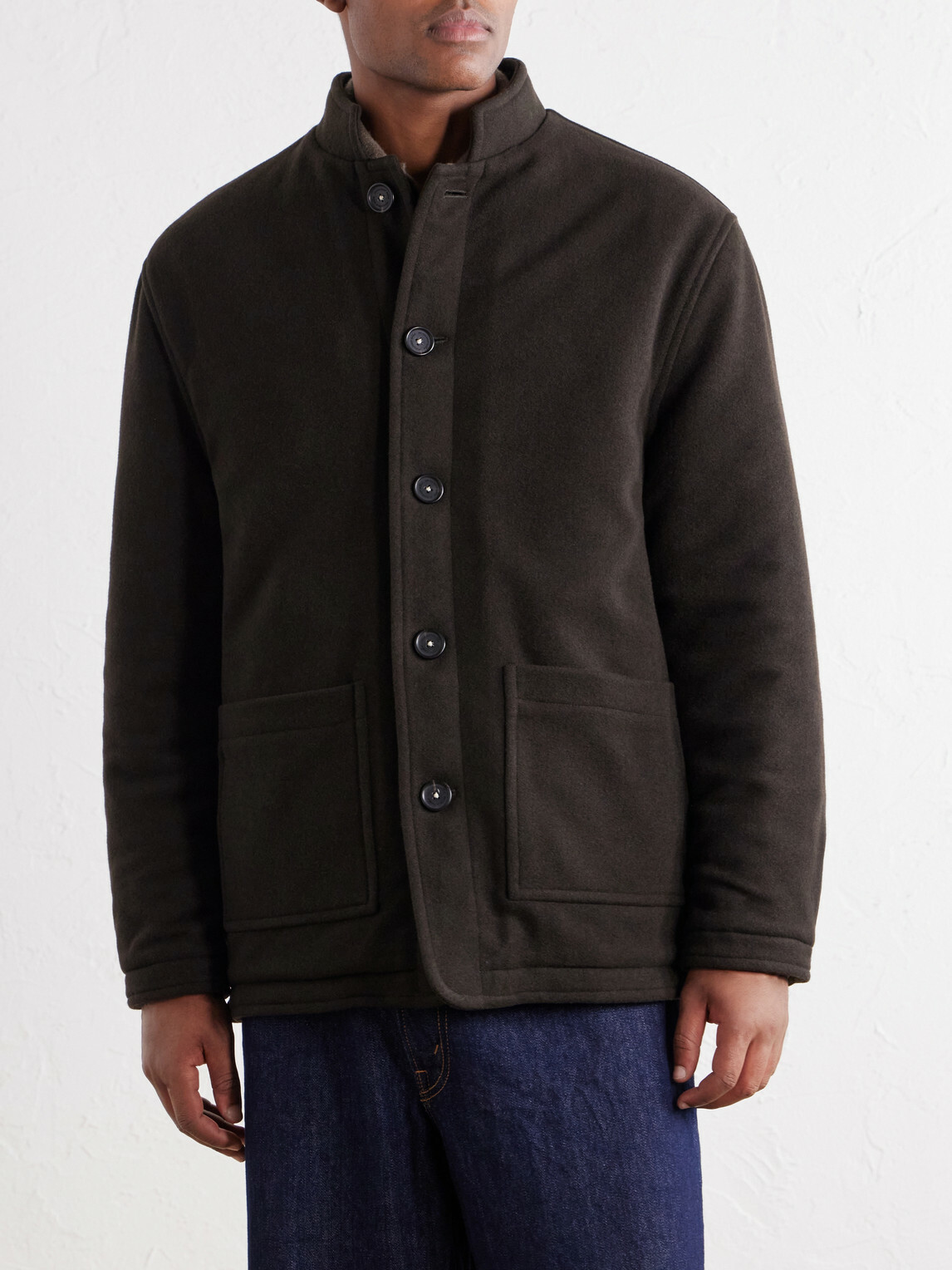 Massimo Alba - Chevrolet Reversible Cashmere Jacket - Brown