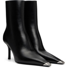 Alexander Wang Black Ferrara Zip Leather Boots