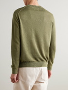 NN07 - Ted 60058 Linen Sweater - Green