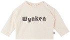 Wynken Baby Beige Logo T-Shirt