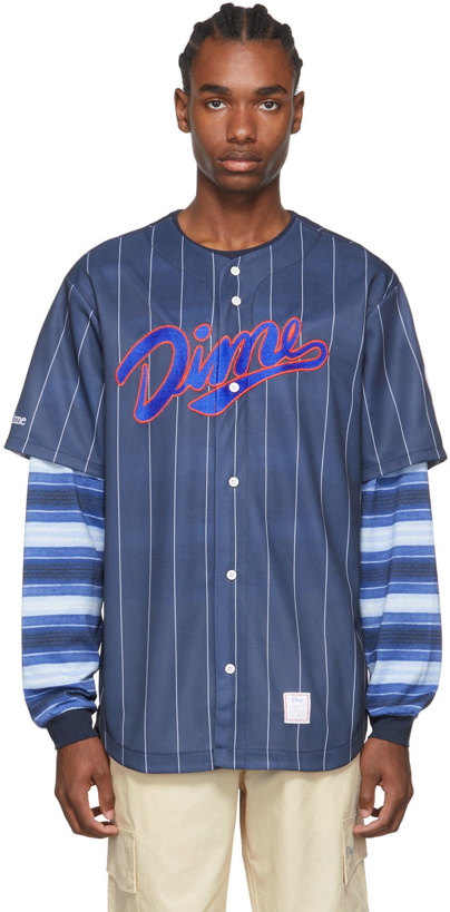 Photo: Dime Blue Polyester Shirt