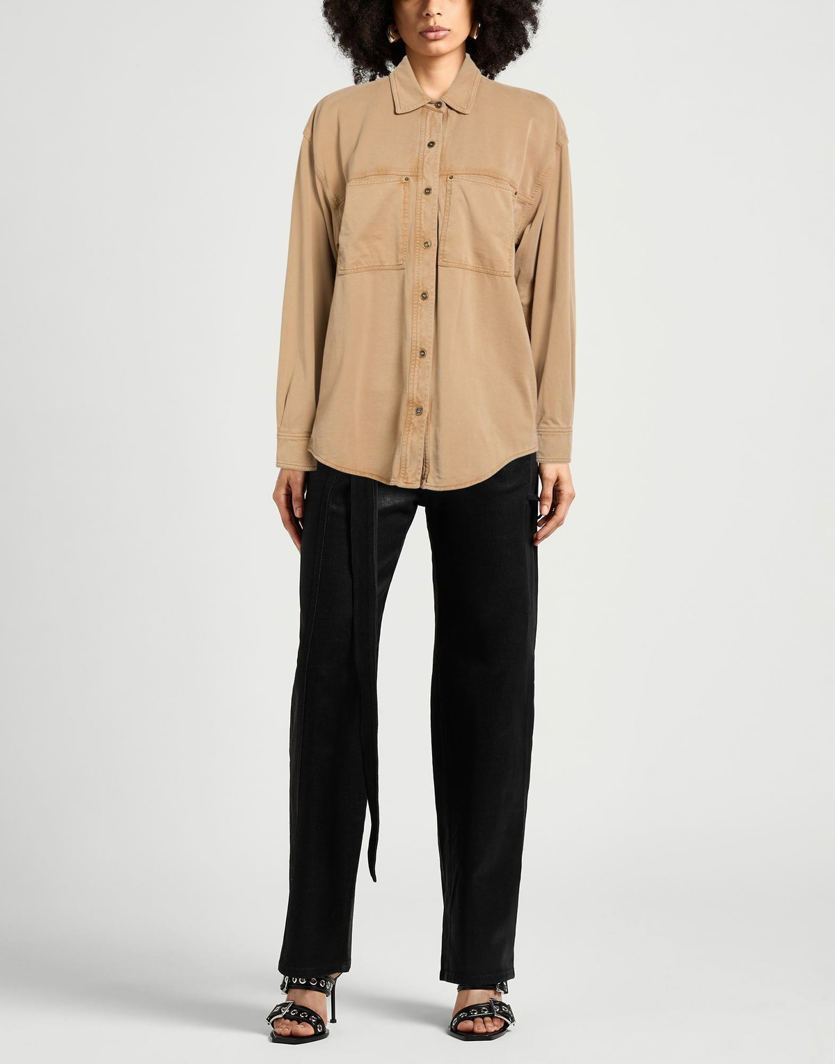 Marant Étoile Womens Shirt Camel