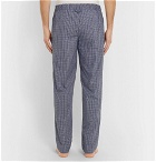 Hanro - Checked Cotton Pyjama Trousers - Men - Gray