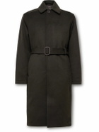 Kingsman - Belted Wool and Cashmere-Blend Felt Coat - Brown